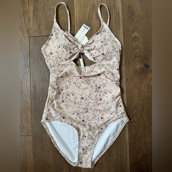 Rylee + Cru Other - Rylee and Cru Women Swim Keyhole Dragonfly NWT